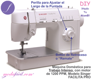 Máquina de Coser Facilita Pro de Singer