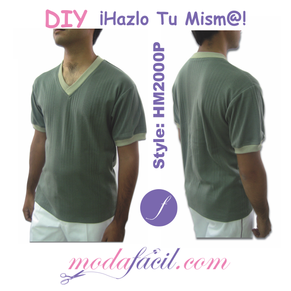 Imagen Playera escote en V HM2000P